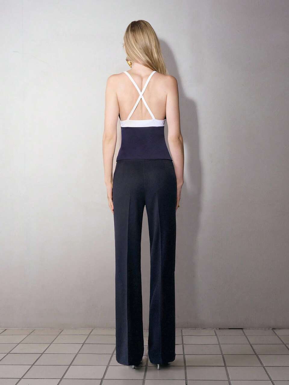 MOTF FASHIONABLE COMMUTER ELEGANT STRAIGHT LEG WOMEN'S SUIT PANTS