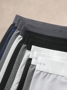 EverLounge Men's Contrast Color Comfortable Boxer Briefs (10-Pack) - Multicolor - View 3