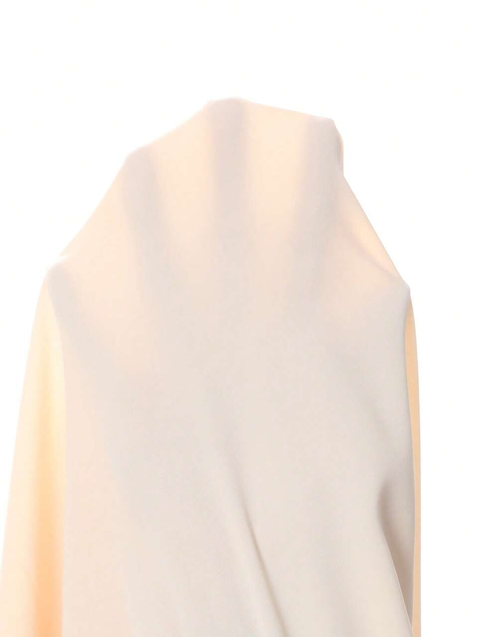 Plus-Size Women's Color-Blocked, Ruched V-Neck Apricot Shirt, A New Autumn/Winter 2026 Style, Suitable For Both Casual Outings And Work. Fall