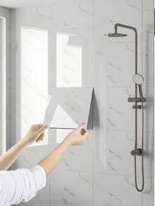 10 20PCS Marble Pattern Wall Panels Self Adhesive Splash Back Tile For Kitchen Bathroom Living Room Bedroom Fireplace Shower Home Decor Easy Install Waterproof Durable Modern - multicolor - View 6