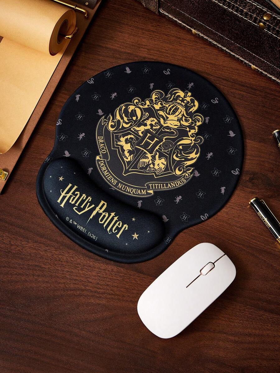 HARRY POTTER X SHEIN Computer Desktop Mouse Pad With Wrist Rest - Round - View 1