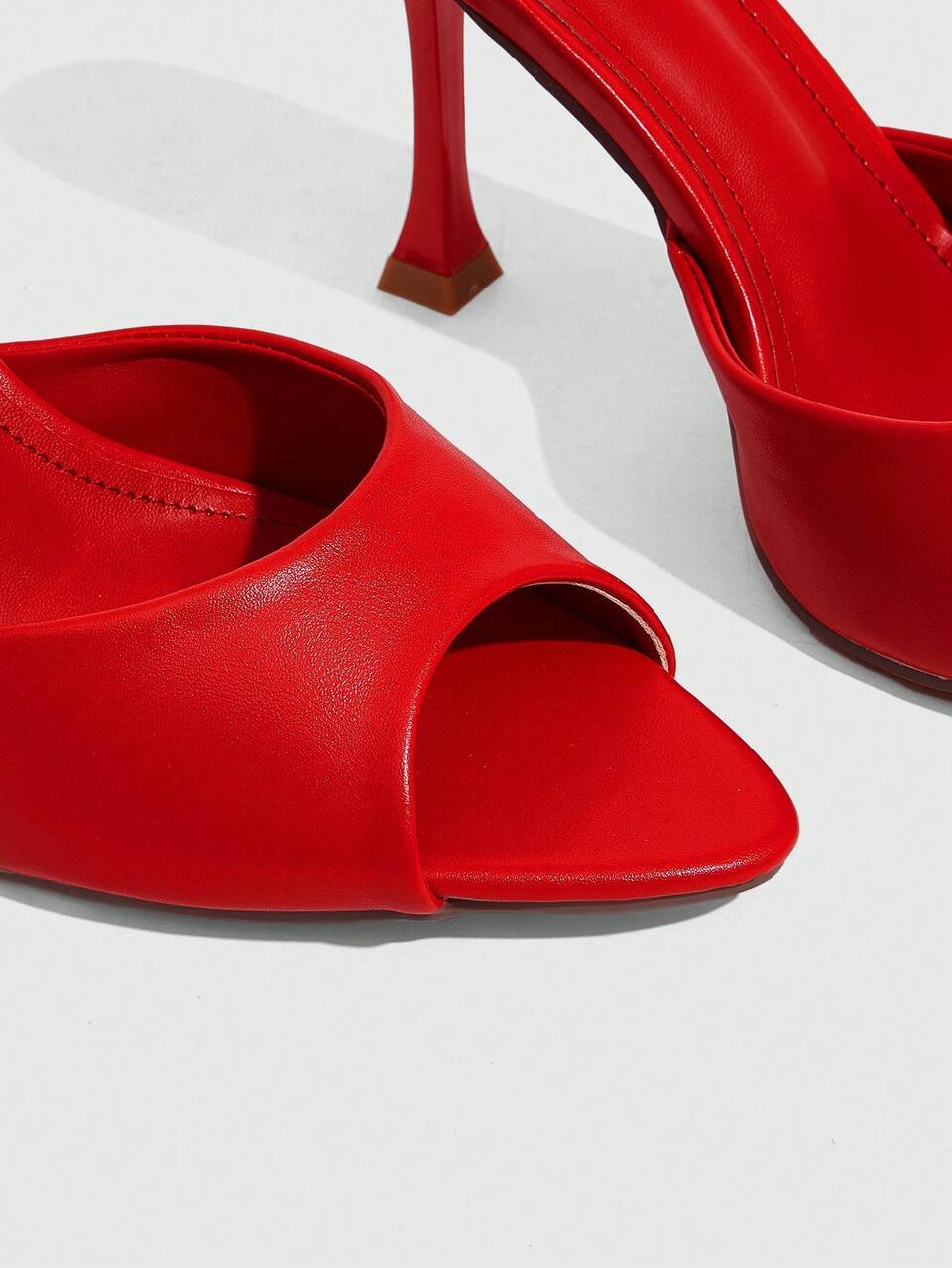 CUCCOO SZL Women's New Simple Fashion High Heels Sandals Holiday Dating Party Simple Fashion Versatile Women's Shoes