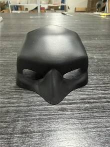 1件通用尺寸布製寵物貓面具服裝，逼真貓臉圖案，適用Cosplay攝影道具、派對裝扮，輕量透氣、穩固貼合、可調節肩帶，萬聖節主題慶典趣味動物配件必備 - 彩色 - 查看 3