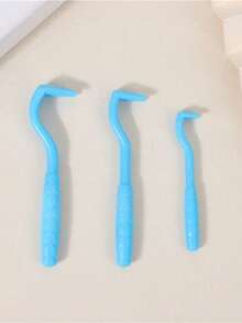 3pcs Pet Tick Removal Tool Set, Flea Remover Hook, Dog & Cat Grooming Tools - Multicolor - View 12