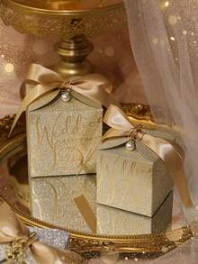 5PCS Gold And Silver Onion Boxes - Gold - View 3