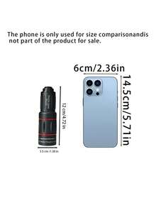 Mobile Phone Telescope 28/36/64 Times High-Definition Zoom Lens, Concert Travel Bird Watching And Moon Viewing Artifact, Portable External Telephoto Camera, A Must-Have For Recording Beautiful Moments - Multicolor - View 3