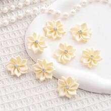 50pcs Handmade Embellished Flower DIY Clothing Accessories - Multicolor - View 17