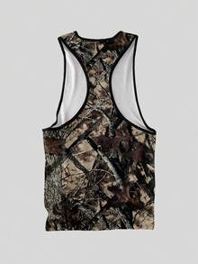 Gym Rark Men's Branch Print Sports Tank Top - Multicolor - View 2