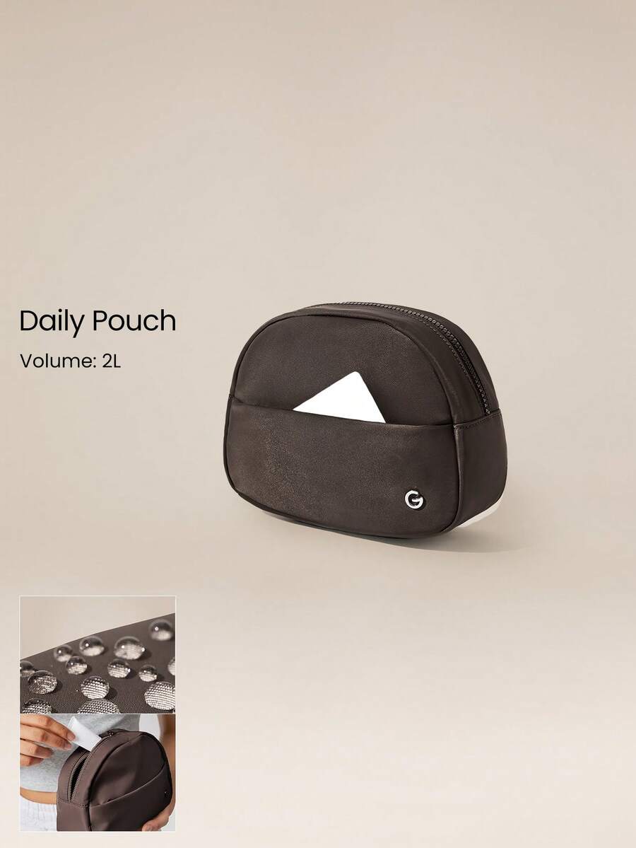 GLOWMODE 2L Travel Mate All Small Things Essentials Dual-Pocket Organizer Travel Pouch Spring Summer - Grey - View 1