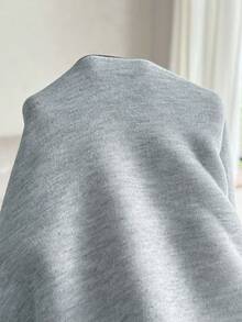 SHEIN Sweatshirt Menyusui Kasual Musim Gugur/Dingin, Motif Blok Warna, Motif Patchwork, Lapisan Termal - MultiWarna - View 7