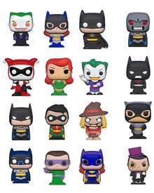 Funko Bitty Pop Batman Villains 4 Packs Mini Vinyl Figure Set, Harley Quinn Poison Ivy The Joker With Mystery Character, Collectible Shelf Decor - Multicolor - View 5