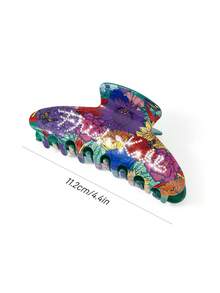 Frida Kahlo X SHEIN 可愛雙面3D熊造型髮夾，適合女性 - 彩色 - 查看 5