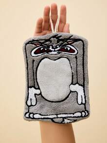 TOM & JERRY X Joivida 1 buah Handuk Gantung Motif Kucing Kartun yang Lucu, Bahan Bulu Karang yang Sangat Menyerap, Kain Pembersih Serbaguna untuk Kamar Mandi & Dapur, Merchandise Animasi Klasik, Hadiah Rumah Tangga Sehari-hari - MultiWarna - View 8