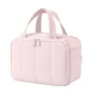 Large Capacity Fluffy Makeup Bag, Wide Opening Cosmetic Storage Bag With Multiple Pockets - Basic Model - View 11