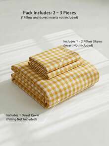 Veyra Day 2/3 Pieces100% Polyester Bedding (Duvet Cover + 1/2 Pillowcases, No Comforter Included), All-Season Modern Polyester Bedding Collection - Multicolor - View 4
