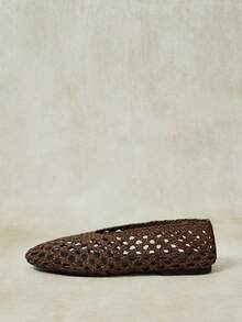 Styleloop Ladies, Willow Nails, Buckles, Flat Shoes. - Brown - View 3