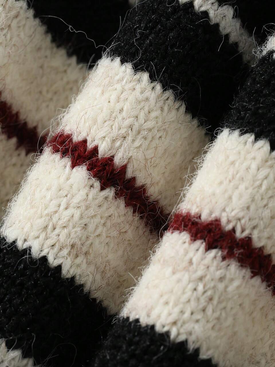 Infant (Girl) Collared Striped Long Sleeve Sweater Toddler Fall