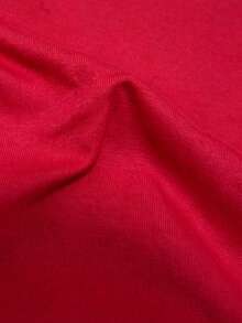 ROMWE MEN Street Life Men's Character & Letter Print Tank Top - Red - View 4