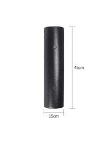 1 buah Roller Busa Halus EPP Hitam untuk Pijat Jaringan Dalam, Yoga, Pilates, Pijat Kaki - Poros busa padat - View 7