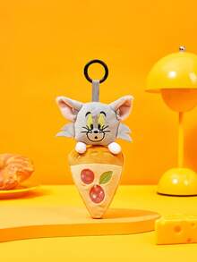 TOM & JERRY 1pc Adorable Mini Pouch, Great For Holding Coins & Lipstick - Multicolor - View 1