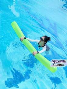 Inflatable Pool Noodle, Swimming Float Stick For Adults, Water Floatation Aid For Swim Training & Pool Party Water Toys - Multicolor - View 1