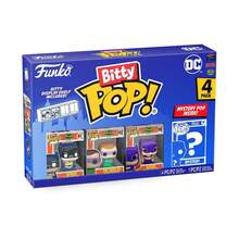 Funko Bitty Pop Batman Retro Comic 4 Packs Mini Vinyl Figure Set, Batman The Riddler Batgirl With Mystery Character, Shelf Display Collectible Decor - Multicolor - View 6