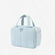 Large Capacity Fluffy Makeup Bag, Wide Opening Cosmetic Storage Bag With Multiple Pockets - Basic Model - View 12