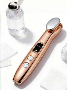 Teckwe This 300mAh Eye-Lifting Massager With A Display Helps Reduce Under-Eye Bags, Relieve Eye Strain, And Brighten The Skin Around The Eyes. The Product Also Features Face And Neck Lifting Functions. - View 7