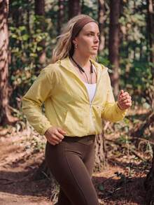In My Nature Women's Plus Size Solid Color Casual Daily Wear Sports Tight Leggings - Brown - View 7