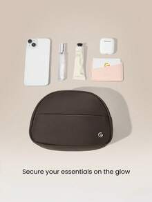 GLOWMODE 2L Travel Mate All Small Things Essentials Dual-Pocket Organizer Travel Pouch  Spring Summer - Grey - View 2