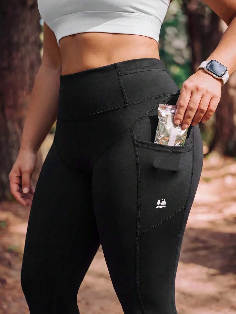 In My Nature Women's Plus Size Outdoor Sports Leggings
