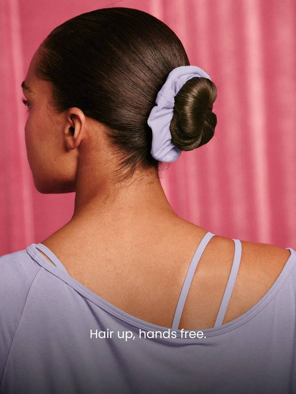 FeatherFit™ SoftFlex Stretchy Hair Scrunchie With Hidden Pocket & Reflective Logo Summer Travel Gym Fitness Workout Daily Casual