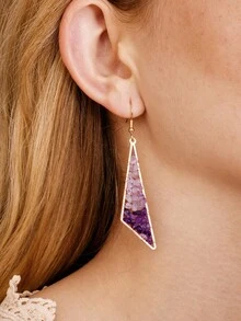 Nocturel Anting Menjuntai - Purple - View 5