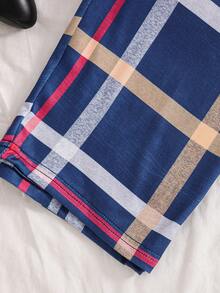 4PCS Tween Boys Pajamas - Multicolor - View 7
