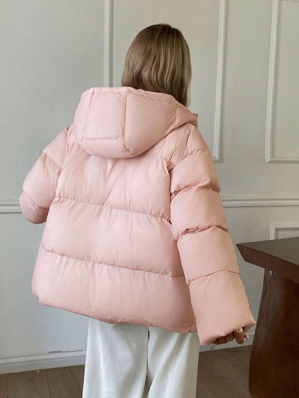 Women's Winter Casual Versatile Hooded Jacket