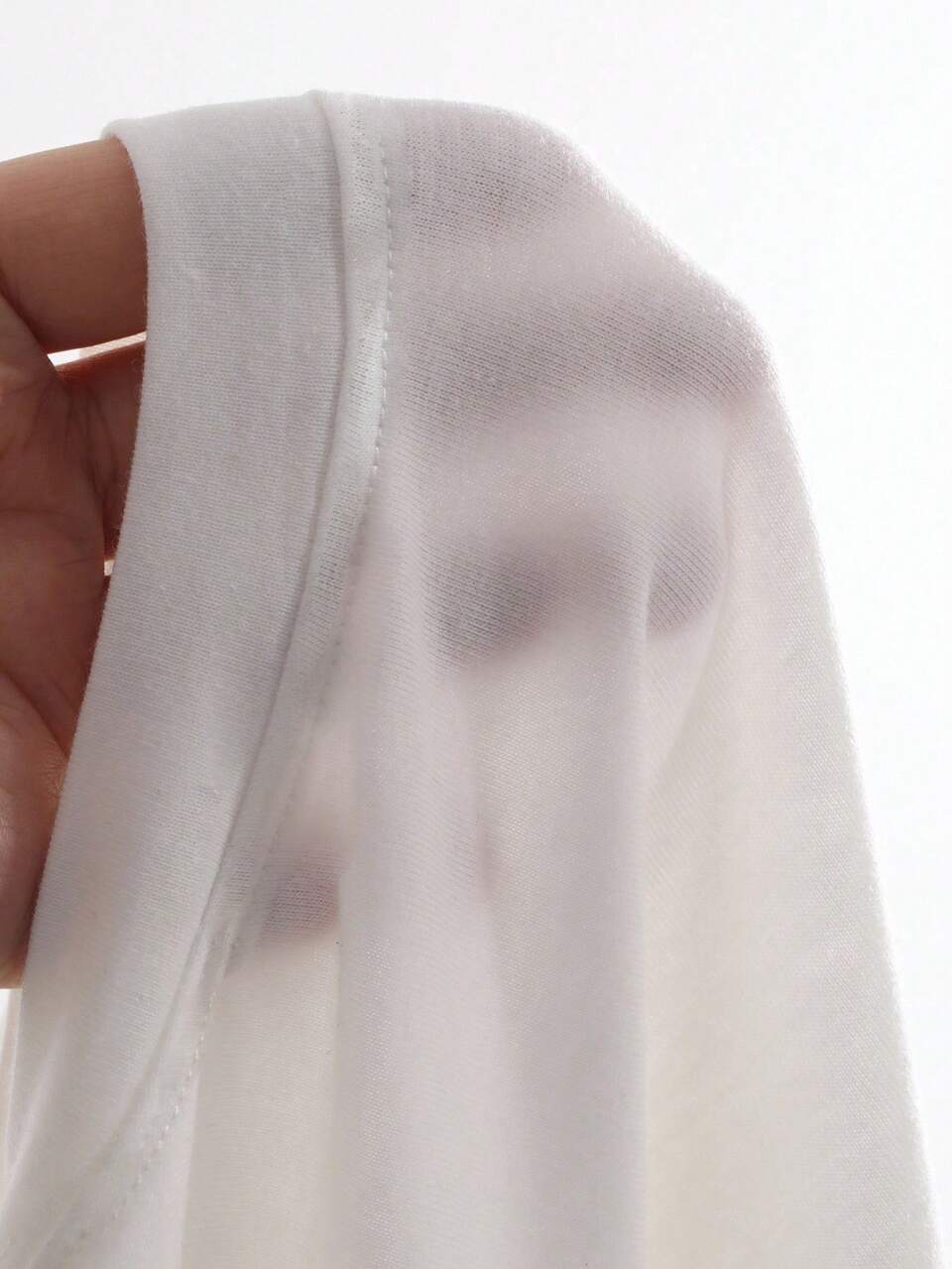 Solid Round Neck Tee