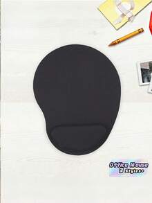 Wrist Rest Mouse Pad, Solid Color Mouse Mat, Non‑Slip Desk Accessory For Laptop Computer Office Gaming - Multicolor - View 1