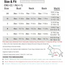 PETSIN 1 件宠物狗和猫通用花卉格子草莓印花可爱盖袖连衣裙，甜美乡村风格 - 彩色 - 查看 8