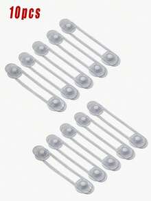 We Bare Bears X SHEIN 10PCS Transparent Soft Multi-Function Child Safety Lock - Clear - View 9