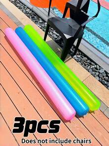 Inflatable Pool Noodle, Swimming Float Stick For Adults, Water Floatation Aid For Swim Training & Pool Party Water Toys - Multicolor - View 12