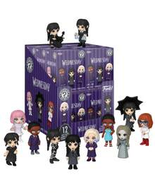 1pc Funko Mystery Minis Wednesday Vinyl Figure 1pc Random Style Collectible Character Mini Figure, Cute Desktop Display Ornament, TV Series Theme Decoration, Compact Figurine Collection - Multicolor - View 11