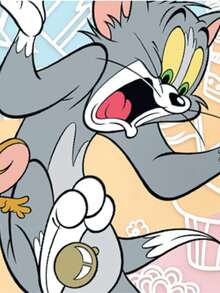 TOM & JERRY X SHEIN 時尚高端印花圖案保護手機殼設計，完美適配 ，可愛時尚且精緻 - 彩色 - 查看 8