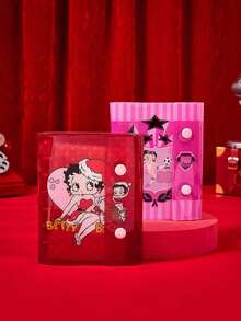 Betty Boop X POKOJA LAND 活頁夾，送給朋友和同學的禮物 - A7 - 查看 12