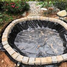PALUDO PVC Waterproof Pond Liner, Durable Black Soft And Sturdy Pre-Made Pond Liner, Suitable For Fish Ponds, Waterfalls, Garden Fountains, Yard Waterfalls - 1 piece leak-proof film - View 11