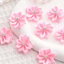 50pcs Handmade Embellished Flower DIY Clothing Accessories - Multicolor - View 18