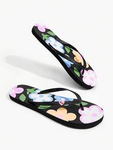 Grefit Women's Shoes Toe Heel Fold-Up Slippers, Fashionable Home PVC Fold-Up Slippers, Suitable For Summer Vacation Shoes, Suitable For Casual Beach Style - Multicolor - View 5