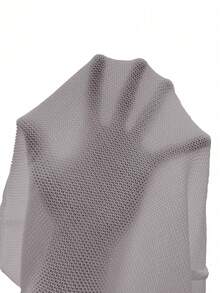SHEIN Women's Casual Versatile Solid Color Knit Vest - Dusty Purple - View 7