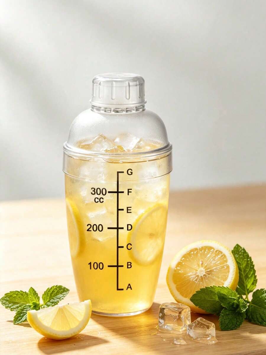1个带刻度的雪糕摇摇杯，容量可选350毫升/500毫升/700毫升/1000毫升，父亲节礼物，带刻度的摇摇杯，蛋白粉摇摇杯 - 彩色 - 查看 1