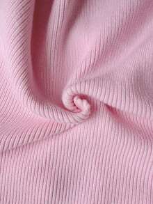 SHEIN Elenzya Women's Autumn/Winter Pink Knitted Sweater & Skirt 2-Piece Set, Light Pink New Chinese Style Frog Button Knitted Set, Gentle Minimalist Sexy Style, Early Spring Outfit For Dating, Spring Outing, Birthday, Flattering Flare Sleeve Cardigan, High Waist Wide Leg Long Skirt, Commuter Atmosphere, Bestselling Inner Layer, Women's Office Wear, Women's Commuter Set, Outdoor Outfit, Wearable Knitted Set - Baby Pink - View 8