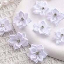 50pcs Handmade Embellished Flower DIY Clothing Accessories - Multicolor - View 23